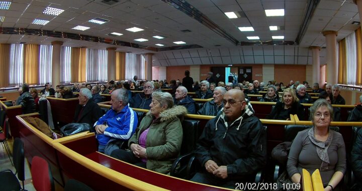 „BEZBEDNOST STARIH LICA 65+“ LAZAREVAC 20.02.2018.