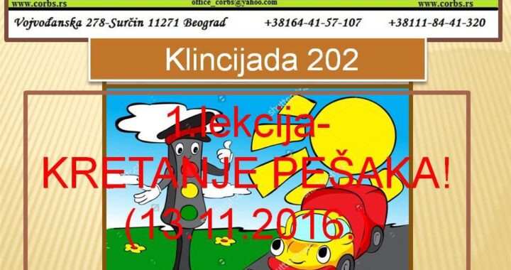 „SAOBRAĆAJNI BONTON ILI MECINO SAOBRAĆAJNO FILOZOFIRANJE“ RADIO BEOGRAD 202 15.02.2017.